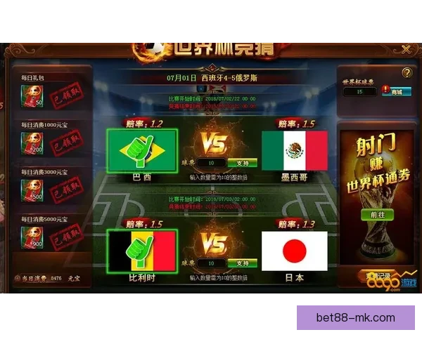世界杯狂欢竞猜赢红包活动开启惊喜不断等你来挑战 世界杯狂欢竞猜赢红包活动开启惊喜不断等你来挑战